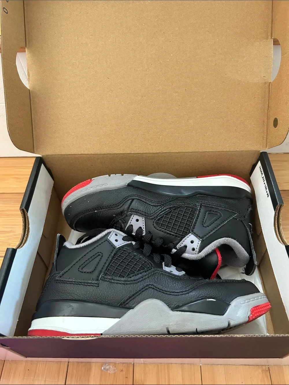 Jordan 11 Retro Kids Black/Gray/Red  Sneakers